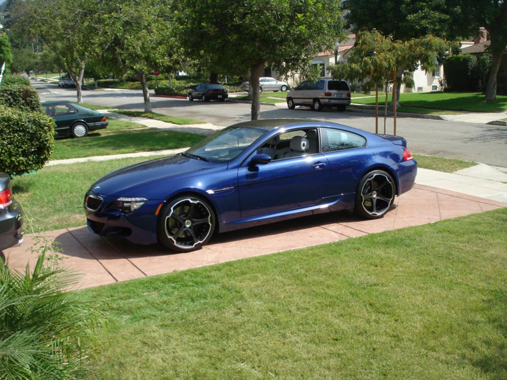 Giovanna Dalar-5 Matte Black on BMW M6